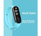 Bracelet for Mi band 8 7 Strap Sport Silicone Miband4 miband 5 correa Replacement Wristband xiaomi Mi band 3 5 6 4 7 8 9 strap