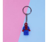Avengers Spider-Man Iron Man Anime Character Building Blocks Key Chain Action Figure Backpack Car Pendant Holiday Gift Toys