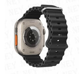 Ocean silicone strap for Apple Watch Ultra2 49mm 45mm 40mm 44mm 41mm sport bracelet for apple watch bands serie 9 8 7 6 5 4 3 SE