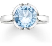 Thomas Sabo TR2036-009-31-56 Anillo de Mujer con Plata Esterlina 925/1000 - Tamaño 16