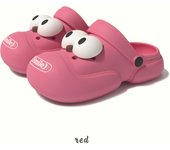 Zapatos con agujeros grandes para mujer en verano, nuevo estilo para uso en interiores y exteriores, parejas antideslizantes que pisan mierda, sandalias de suela gruesa para mujer