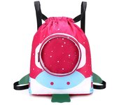 Plushome Mochila Impermeable Para Niños Y Niñas 28x7x35 Cm - Mochila De Natación De Dibujos Animados Combo Bolsas Deportivas - Bolsa Húmeda Seca Camping Piscina Playa Exteriores