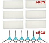 Filtro de aire HEPA para Robot aspirador Conga 1290 1390, accesorios de repuesto, piezas de repuesto