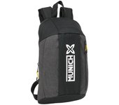 SAFTA  MINI MOCHILA CON CREMALLERA VERTICAL MUNICH TOPO MUNICH TOPO 10x22x39 Cms.