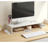 Monitor Riser Stand - Ergonomic Laptop Stand Desk Organizer Keyboard Storage