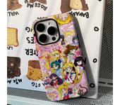 S-Sailor M-Moon Phone Case Phone Case Film Shell For IPhone 16 15 14 13 12 11 Pro Max Plus