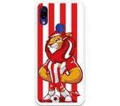 Funda original compatible con Xiaomi Redmi Note 7-Note 7 Pro - UD Almería Rozam Franjas Rojiblancas