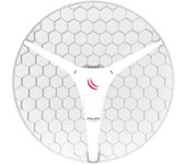 Mikrotik lhg xl 5 ac rblhgg-5acd-xl paquete de 4 cabezales de luz grid high xl 716 mhz, 256 mb, 1xge, 2x2 mimo, 5 ghz, 27 dbi, l