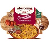Cazuela de Alubias Estofadas Abricome 380g - Guiso de Alubias Delicioso para Comer