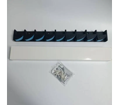Wall Mounted Fishing Rod Rack Wall-Mounted Fishing Rod Storage Rack Multi-Card Slot Non-Slip Fishing Rod Display Stand