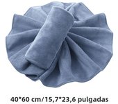60*160 Grey Large Size Car Wash Special Cleaning Cloth Car Towel Absorbent Towel Microfiber High Water Absorption Cleaning Towel