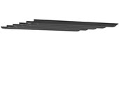 Outsunny Cubierta para Pérgola Techo de Repuesto Retráctil para Sombrilla Toldo de Tela para Cenador Jardín con 10 Orificios de Drenaje