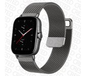 20mm/22mm band For Amazfit GTS 4/3/2/2e/GTS2 Mini/GTR3/3 Pro GTR 4 3 47mm/2/2e Magnetic Metal Watch Bracelet Amazfit bip strap