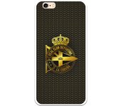 Funda original compatible con iPhone 6 - 6S | RC Deportivo Escudo Oro | TPU MATE