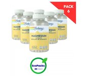Solaray EcoPack 6 Magnesium Citrato 90 Cáp.