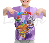 Children 3D Print Super Zings Series 7 T-shirt Summer Kids Cartoon Anime Tshirt Boys Girls Superzings T Shirt Baby Tee Cute Tops
