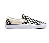 Zapatillas Vans Checkboard Classic Slip On para hombre en color beige