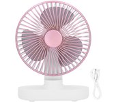 Ventilador de carga portátil para dormitorio, mini ventilador USB, almacenamiento de coche recargable, pequeño ventilador silencioso