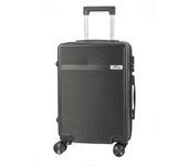 DAM Maleta de cabina Trolley en material ligero de ABS de alta resistencia. Cerradura numérica y 4 ruedas dobles extraíbles y giratorias 360°.  36x21x55Cm