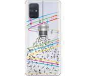 Funda compatible con Samsung Galaxy A71 - Micr?fono Mucical