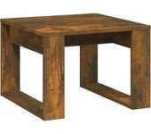 vidaXL Mesa auxiliar de madera contrachapada 50x50x35 cm Blanco, Negro, Roble Sonoma Mesa de sofá Mesa de Entrada para Salón Consola de Entrada Mueble Recibidor Mesita Mesa auxiliar Salon