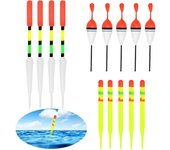 Juego de aparejos flotantes de Pesca de 15 piezas, flotadores de Pesca Bobbers