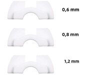 3Pcs Electric Scooter Rubber Damping Pad For Xiaomi Mijia M365 Front Fork Shakeproof Pad Modified Damping Cushions Accessories