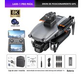 L600-1 PRO MAX RC Drone 8K Professinal With Wide Angle HD Camera WIFI 360°Obstacle Avoidance Foldable Helicopter WIFI FPV Drones