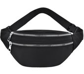 Bolsa De Cintura Impermeable Para Hombres Y Mujeres Estilo Casual Fashion Bolsa De Mano Para Deporte Y Viaje Estampado Cuadriculado