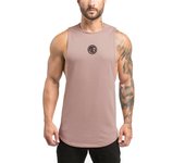 Fitness clothing sprots sleeveless shirt mens gym stringer tank top bodybuilding tanktop men cotton undershirt fashion vest