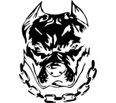 G029 14.4X19CM Car interior stickers Car stickers bulldog car stickers vinyl decal stickers auto parts waterproof sunscreen