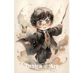 Harry Potter Cartoon Offers Pattern Drawing Hogwarts School Printed Stitch Art Mosaic 5d Diamond Painting Children Adult Gift