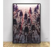 HD Print Wall Art Canvas Painting  Attack on Titan Anime Series Poster for Modern Home Decor Living Room  Japanese Anime Charact