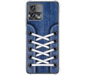 Funda Silicona Antigolpes para Motorola Edge 30 Fusion 5G diseño Zapatillas 01 Dibujos