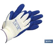 Blister g. latex rug. azul t-10   caja 12 unid.