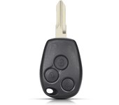 KEYYOU 1PCS 3 Button Car Key Shell For Renault Trafic Vivaro Primastar Movano Kangoo 2 Clio NE72/VAC102/VA2 Blade