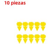 10-50pcs Strong Sticky Fly Pest Traps Bugs Plant Insect Catcher Dual-Sided Sticky Board Pest Control Catcher for Outdoor Garden