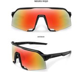 Gafas De Ciclismo 100 Para Hombres Y Mujeres Protección UV400 Gran Marco 5 Colores Deportes Correr Pesca Lentes De Polímero