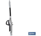 Pistola lubricante recta