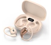 Bluetooth 5.4 Ear Hook Headphones TWS Wireless Earphones HiFi Stereo Waterproof Headsets LED Display Long Standby Touch Earbuds