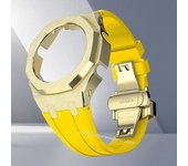 Mod Kit For GM2100 Gen4 Modification Kit Metal Bezel Case Emery Frosted Case With Screw for GM-2110 DIY Rubber Band Accessories