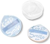 Powder puff set, 2 air cushion powder puffs &1 storage box, wet and dry cosmetic sponge, suitable for cream, powder and liquid.