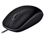 Mouse raton logitech b110 silent optico usb negro