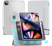 ZOYU For iPad Air 4/5 10.9 Pro 11 12.9 inch Magnetic Case, For iPad Mini 6 10.2 9th 8th 7th Gen Rotate 360°Detachable Back Case