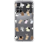 Funda Silicona Antigolpes para Xiaomi POCO M4 Pro 5G diseño Perros Dibujos