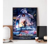American movie Ghostbusters Poster No Framed Poster Kraft Club Bar Paper Vintage Poster Wall Art Painting Bedroom Study Stickers