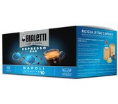 Bialetti Caffè d'Italia - 72 Cápsulas - Milano, Roma, Napoli - Compatible con Máquinas Bialetti Sistema Cerrado, 100% Aluminio