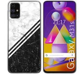 Tumundosmartphone Funda Gel Tpu para Samsung Galaxy M31s diseño Mármol 01 Dibujos