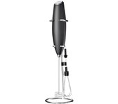 "LMETJMA Powerful Milk Frother Handheld Electric Foam Maker Coffee Whisk Drink Mixer For Cappuccino Frappe KC0471