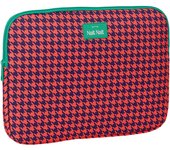 FUNDA PARA PORTATIL 14'' "PATA DE GALLO CORAL"